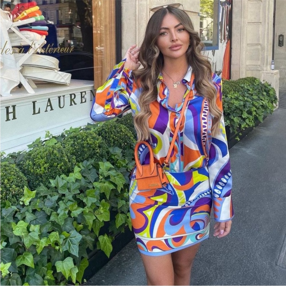 Zara multicolor top